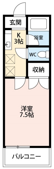 【間取り】 | 岡崎第8東海ビル