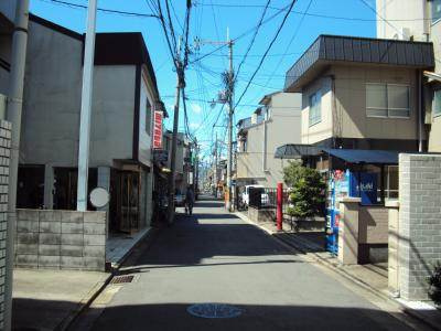 ハイツアマデウス壬生の周辺|前面道路