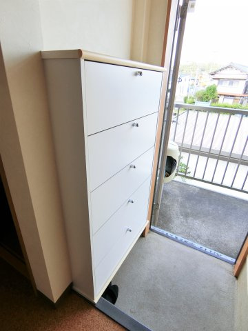 アメニティ東金Ⅰの玄関