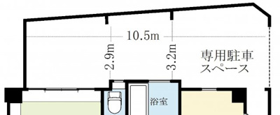 【駐車場】 | 第2経堂シティハウス | 駐車場にキャンピングカー置けます。（車種制限有り、寸法確認ください）
もちろん、駐車場にキャンピングカーを置いたまま充電できます。