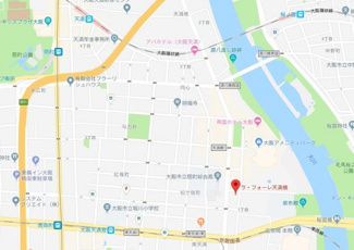 【地図】 | ラ・フォーレ天満橋