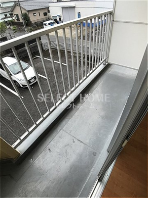 【バルコニー】 | コーポ山本 | 暖かな日差しのふりそそぐバルコニー