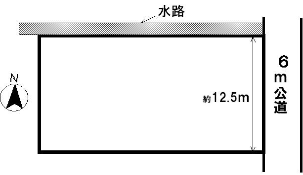３６８６４　大垣市南若森土地の区画図