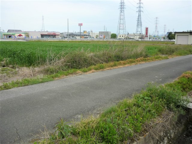 ５０３５４　本巣市宗慶土地の前面道路含む現地写真