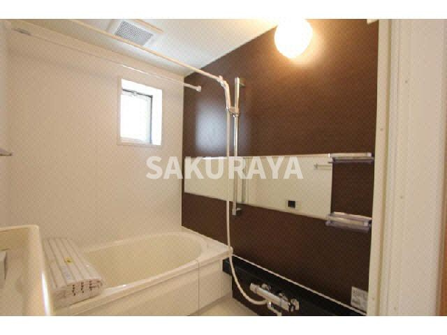 グリーンハーブの浴室|現況と異なる場合がございます。