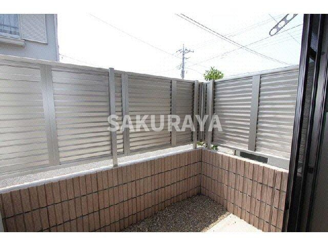 グリーンハーブのバルコニー|現況と異なる場合がございます。