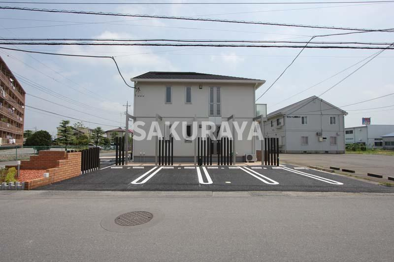 グリーンハーブの駐車場