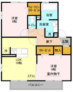 ルーチェHの間取り