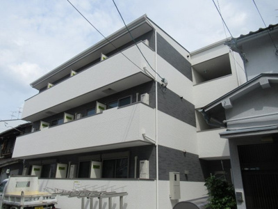 【外観】 | ノイヴェル小若江（長瀬賃貸） | 外観もきれいです