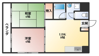 【間取り】 | クリア緑地