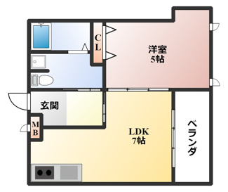 【間取り】 | ジュエル曽根東