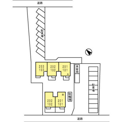 【区画図】 | レジデンス大岡