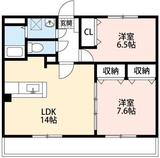 【間取り】 | カテドラール柱曙