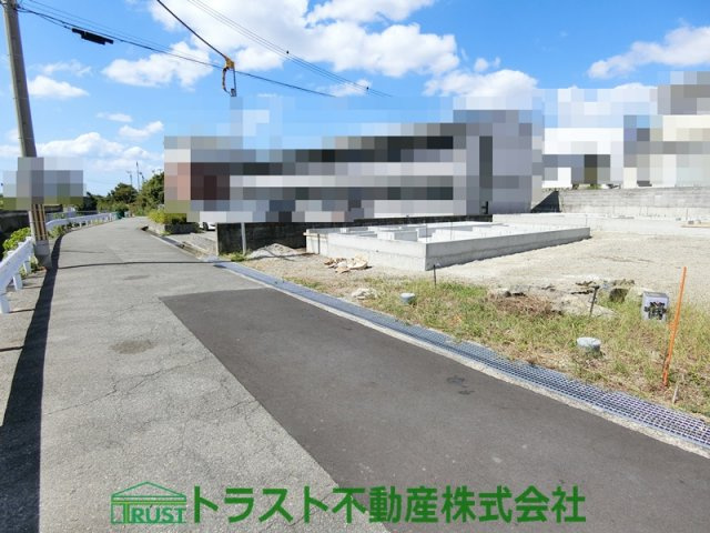 明石市松江１９-１期　1号棟の前面道路含む現地写真