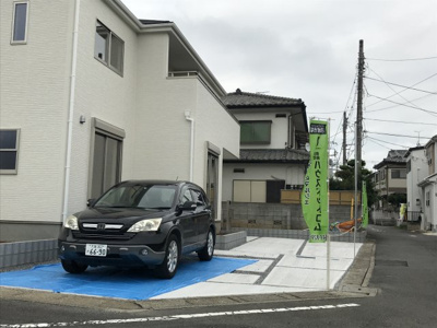 【外観】 | 上尾市井戸木 カースペース３台　新築分譲住宅全１棟