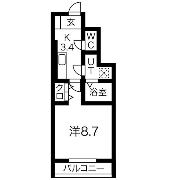 アメージングN.Yの間取り