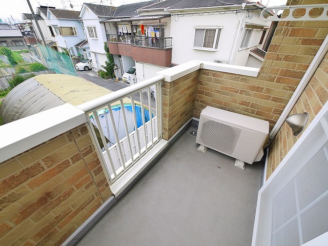 ブリーゼ・Ｆのバルコニー|バルコニーがあります