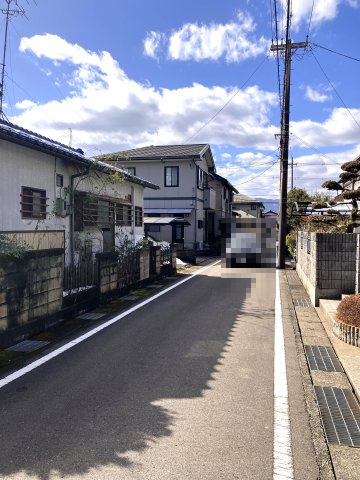 ３０５９８　本巣市七五三土地の前面道路含む現地写真