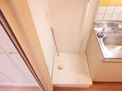 ヤングヴィレッジ嵯峨の設備|室内洗濯機置き場