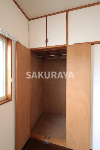 根岸コーポA棟（福居町）の収納|2025年4月撮影。