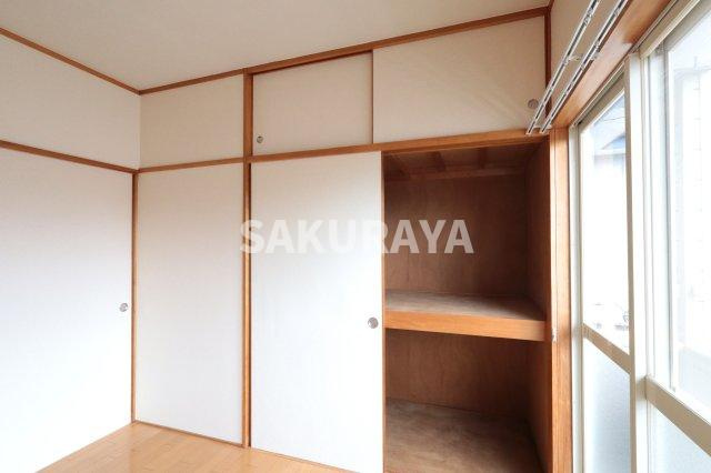 根岸コーポA棟（福居町）の収納|2025年4月撮影。