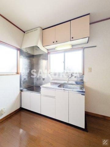 根岸コーポA棟（福居町）のキッチン|2026年8月撮影。