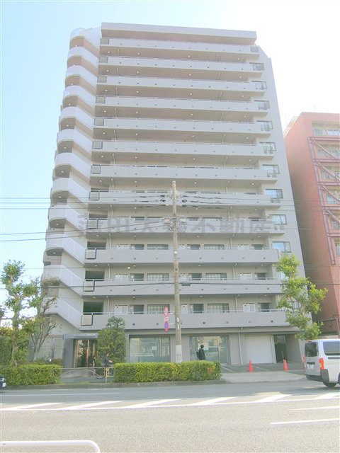 エステシオン大森の外観|外観　鉄骨鉄筋コンクリートのしっかりとしたマンション