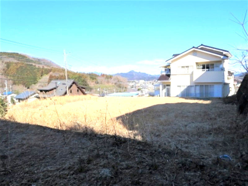 坂田山4丁目（土地）の外観|敷地（法面の上）※南側から撮影