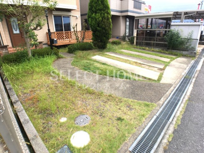 【庭】 | 上田戸建借家 | 簡単な家庭菜園も楽しめるお庭です