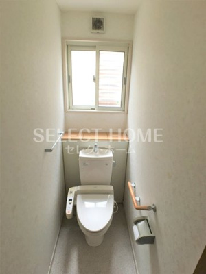 【トイレ】 | 上田戸建借家 | 清潔感のあるトイレです