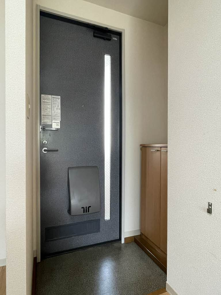 カオリーモ青山Cの玄関