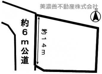 ４７６４９　不破郡関ケ原町大字関ケ原土地の区画図