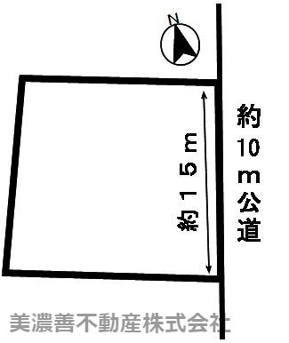 ４７６５０　本巣市文殊土地の区画図