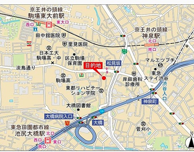 【地図】 | Branche目黒大橋