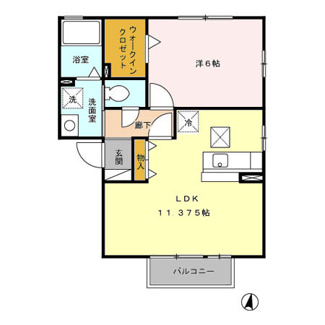 【間取り】 | エタージュA