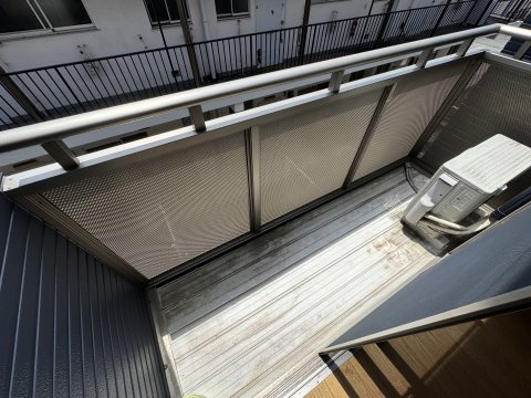 Sun Viale Asukaのバルコニー