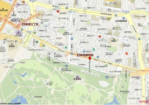 溝呂木第二ビルの地図