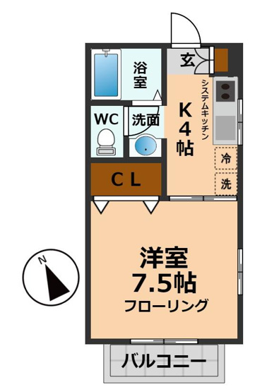 【間取り】 | オランジュ西永福