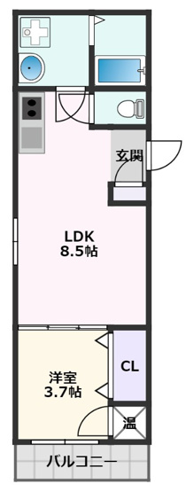 【間取り】 | GRANDIR吹田