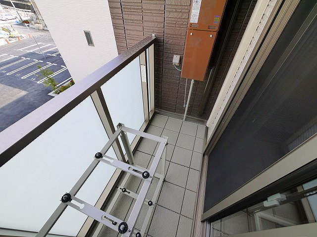 シャーメゾン　Ｋ四条大路のバルコニー|広々としたバルコニーです