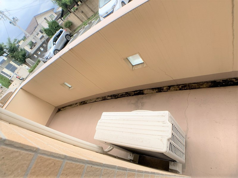 アルソ加賀野のバルコニー