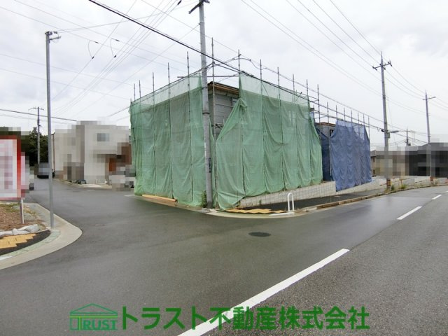 神戸市垂水区舞多聞西6丁目 新築戸建の前面道路含む現地写真