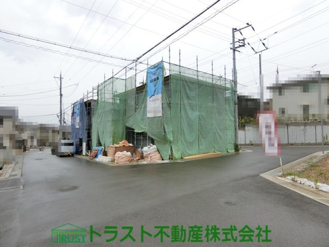 神戸市垂水区舞多聞西6丁目 新築戸建の前面道路含む現地写真