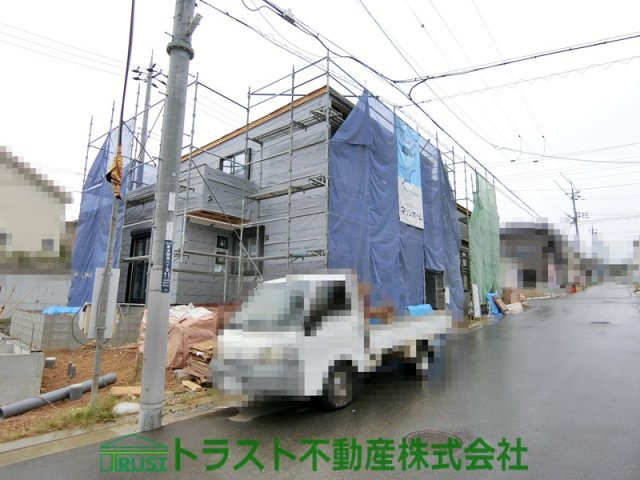 神戸市垂水区舞多聞西6丁目 新築戸建の前面道路含む現地写真