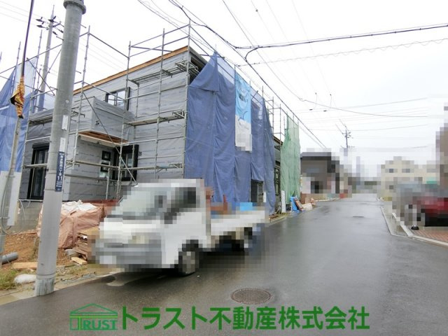 神戸市垂水区舞多聞西6丁目 新築戸建の前面道路含む現地写真