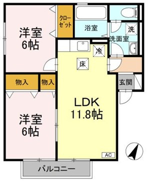【間取り】 | BAIEN A棟