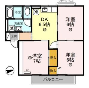 【間取り】 | シャルム南山本