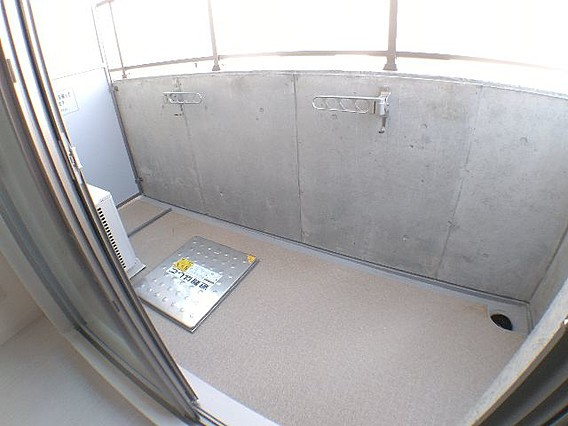 Xing CUBE ONEのバルコニー