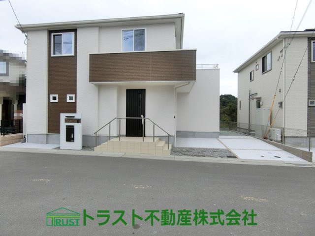 神戸市垂水区舞多聞西6丁目-34号地　新築戸建の前面道路含む現地写真