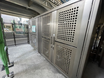 【その他共用部分】 | ラ・フレーズ | 敷地内ごみ置き場でごみ出しもらくらく～♪忙しい社会人さんや主婦さんにもうってつけ！